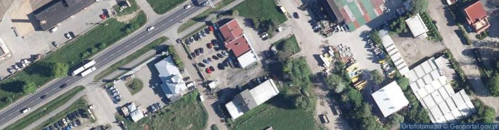 Zdjęcie satelitarne Przedsiębiorstwo Handlowo Usługowe Sanidom Cezary Klapiński Bogumił Barteczko