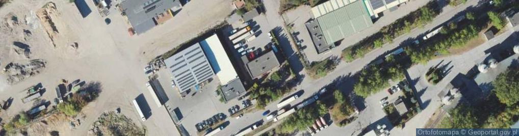 Zdjęcie satelitarne Przedsiębiorstwo Handlowo Usługowe Santechnika