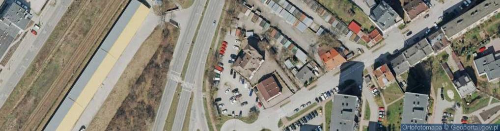 Zdjęcie satelitarne Przedsiębiorstwo Handlowo Usługowe Silikat