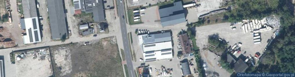 Zdjęcie satelitarne Przedsiębiorstwo Handlowo - Usługowe Sisko Jarosław Kołodziejczyk