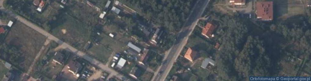Zdjęcie satelitarne Przedsiębiorstwo Handlowo-Usługowe, Skup i Sprzedaż Runa Leśnego Radosław Bulwa
