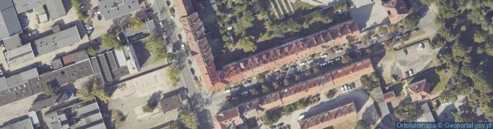 Zdjęcie satelitarne Przedsiębiorstwo Handlowo Usługowe Spartip