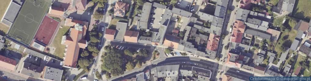 Zdjęcie satelitarne Przedsiębiorstwo Handlowo Usługowe Tarot D Jaroni H Namysło SZ Nawracała D Handzewniak Grodzisk Wielkopolski