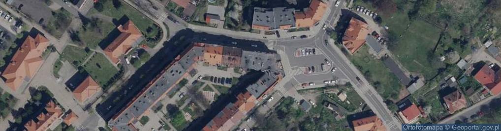 Zdjęcie satelitarne Przedsiębiorstwo Handlowo-Usługowe.Taxi.Kraśnicki Andrzej