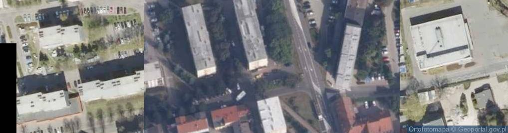 Zdjęcie satelitarne Przedsiębiorstwo Handlowo Usługowe Trafika
