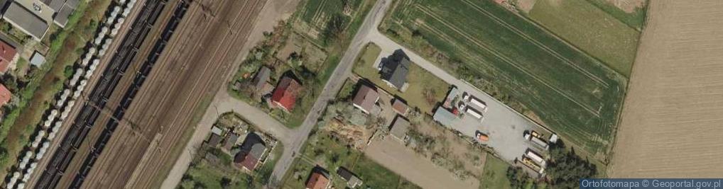 Zdjęcie satelitarne Przedsiębiorstwo Handlowo-Usługowe-Transportowe Wiesława Łapińska