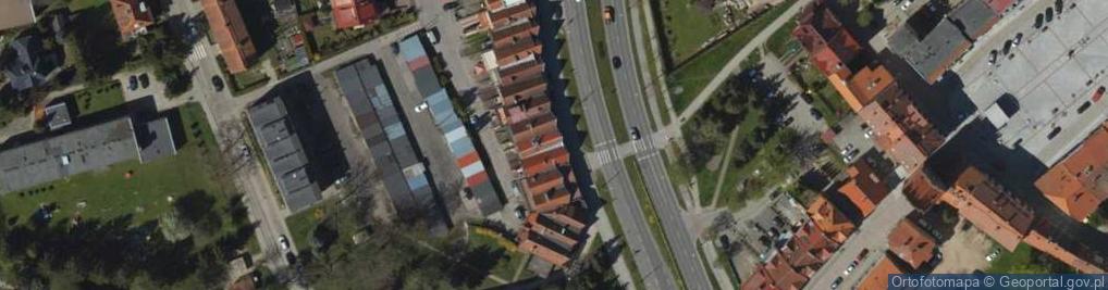 Zdjęcie satelitarne Przedsiębiorstwo Handlowo Usługowe Unimal