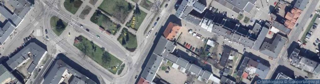 Zdjęcie satelitarne Przedsiębiorstwo Handlowo Usługowe Unimed Antkowski Jacek Szymański Witold