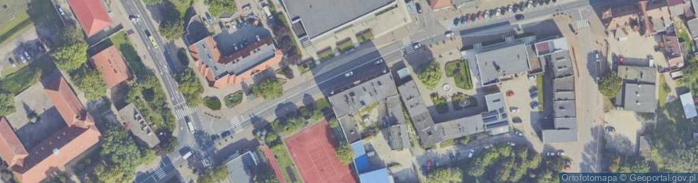 Zdjęcie satelitarne Przedsiębiorstwo Handlowo Usługowe Wektor