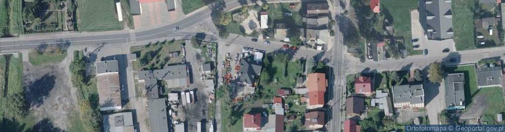 Zdjęcie satelitarne Przedsiębiorstwo Handlowo - Usługowe Witex Witold Barszcz