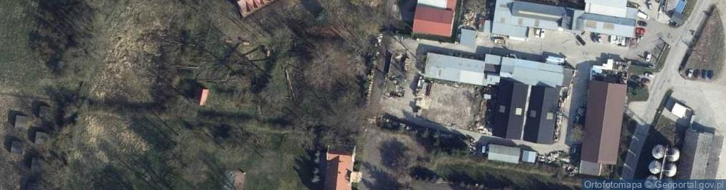 Zdjęcie satelitarne Przedsiębiorstwo Handlowo Usługowe Zajazd Kasztelański