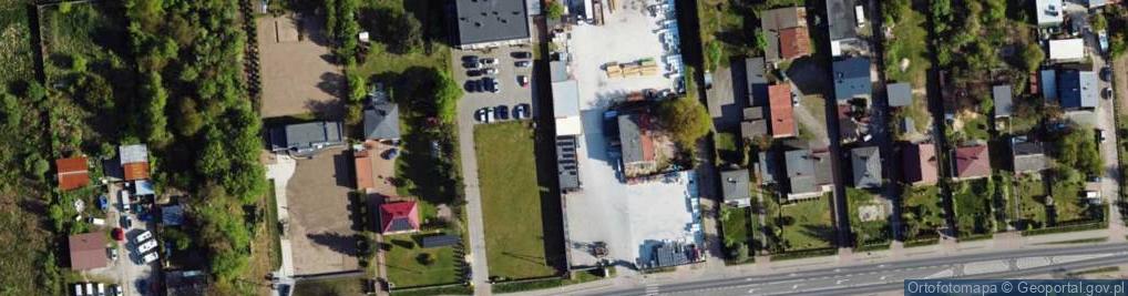Zdjęcie satelitarne Przedsiębiorstwo Handlowo Usługowe Zdunbudex