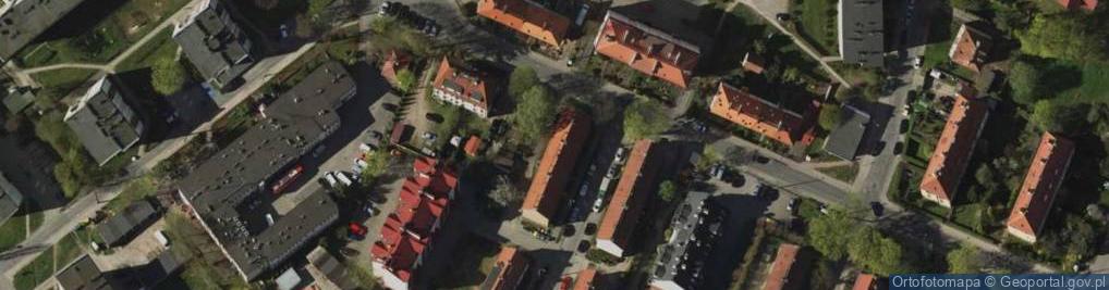 Zdjęcie satelitarne Przedsiębiorstwo Handlowo-Usługowe Zduniuk Kazimierz Olsztyn