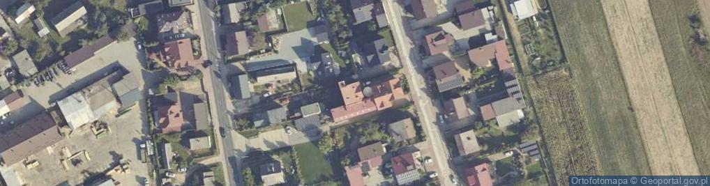 Zdjęcie satelitarne Przedsiębiorstwo Handlowo-UsługoweKRYSTYNA Krystyna Ługowska