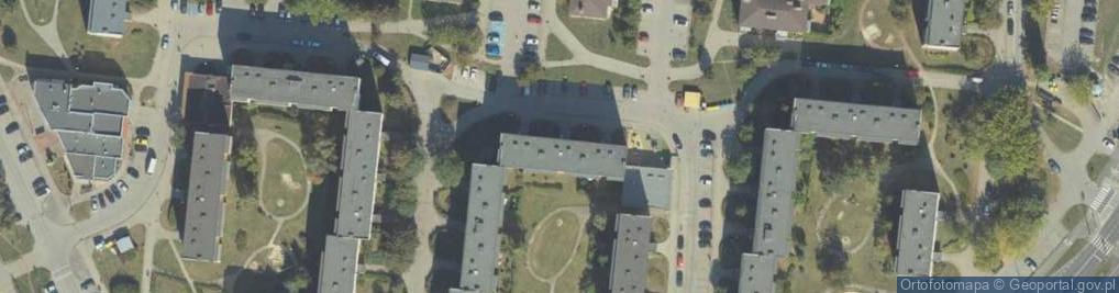 Zdjęcie satelitarne Przedsiębiorstwo Handlowo Usługowe
