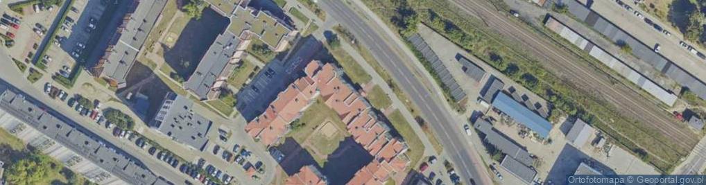 Zdjęcie satelitarne Przedsiębiorstwo Handlowo Usługowe