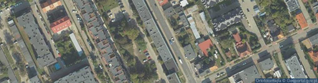 Zdjęcie satelitarne Przedsiębiorstwo Handlowo Usługowe