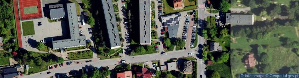 Zdjęcie satelitarne Przedsiębiorstwo Handlowo Usługowe