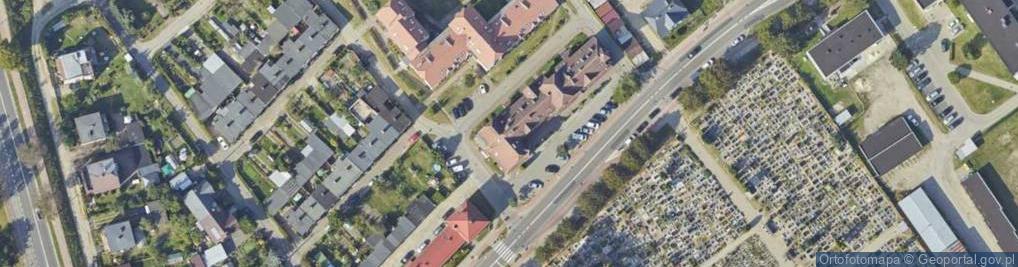 Zdjęcie satelitarne Przedsiębiorstwo Handlowo Usługowe