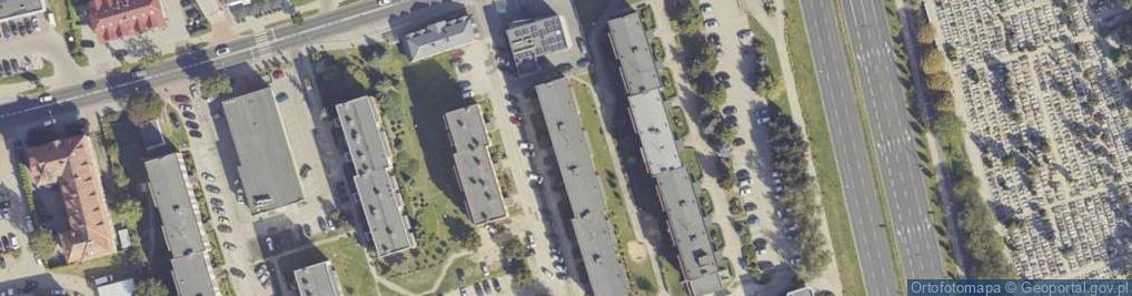 Zdjęcie satelitarne Przedsiębiorstwo Handlowo Usługowe