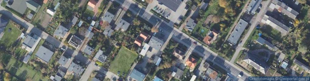 Zdjęcie satelitarne Przedsiębiorstwo Handlowo Usługowe