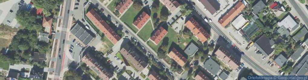 Zdjęcie satelitarne Przedsiębiorstwo Handlowo Usługowe