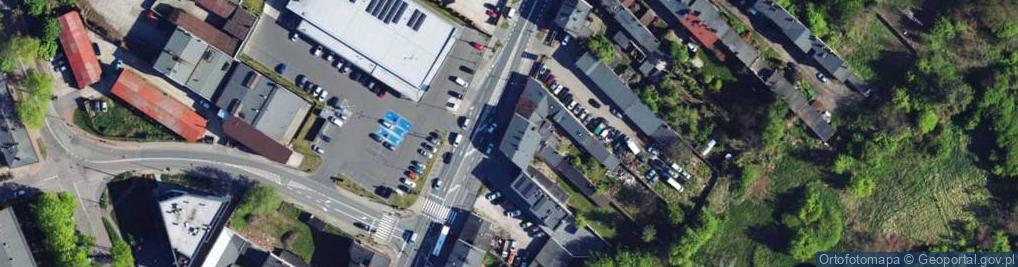 Zdjęcie satelitarne Przedsiębiorstwo Handlowo Usługowo Finansowe Ismena