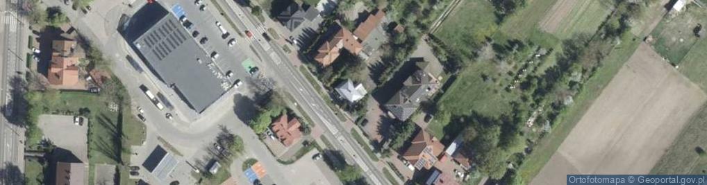 Zdjęcie satelitarne Przedsiębiorstwo Handlowo Usługowo Produkcyjne Altax Wiesław Dominik Glinkowski Mirosława Glinkowska