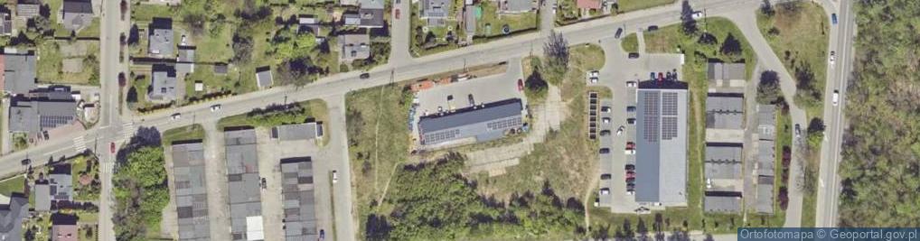 Zdjęcie satelitarne Przedsiębiorstwo Handlowo Usługowo Produkcyjne BSK Krzysztof Stroba