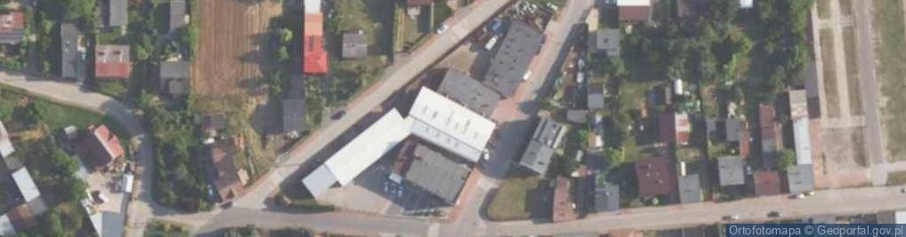 Zdjęcie satelitarne Przedsiębiorstwo Handlowo Usługowo Produkcyjne Duet B Pawelak J Grzyb