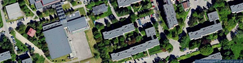 Zdjęcie satelitarne Przedsiębiorstwo Handlowo-Usługowo-Produkcyjne Kris Krzysztof Bigaj, Nazwa Skrócona: PHUP Kris Krzysztof Bigaj