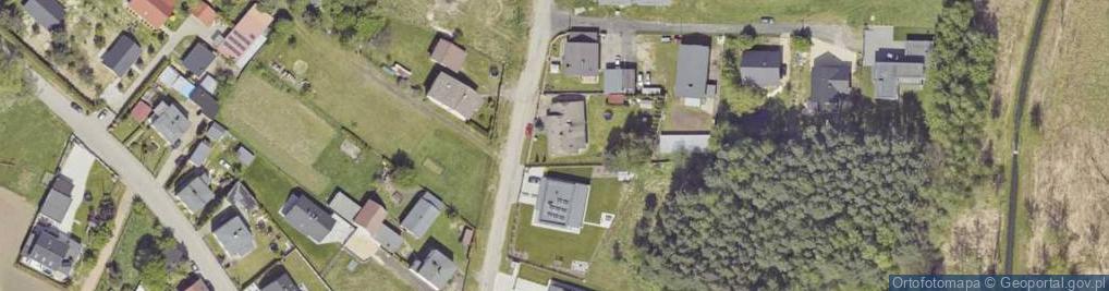 Zdjęcie satelitarne Przedsiębiorstwo Handlowo Usługowo Produkcyjne Kristrans Krzysztof Olkisz Nazwa Skrócona