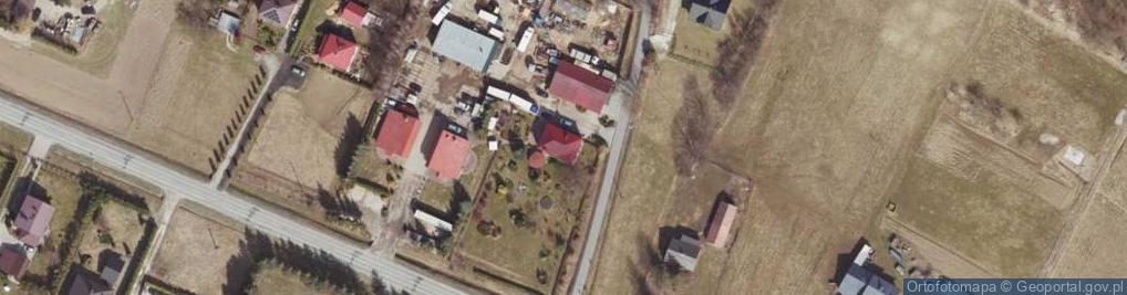Zdjęcie satelitarne Przedsiębiorstwo Handlowo Usugowe Mega Grzegorz Lampart, Tadeusz Lampart