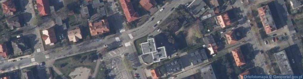 Zdjęcie satelitarne Przedsiębiorstwo Handlu i Usług Bazar