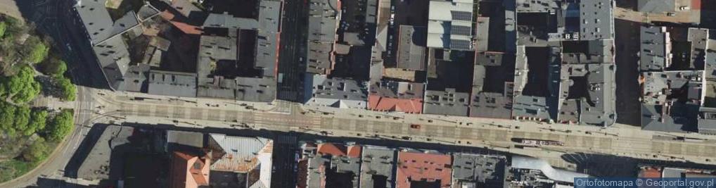 Zdjęcie satelitarne Przedsiębiorstwo Handlu Produkcji i Usług Cora L Gawenda B Moskal