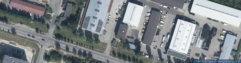 Zdjęcie satelitarne Przedsiębiorstwo Handlu Sprzętem Rolniczym Agroma w Lublinie