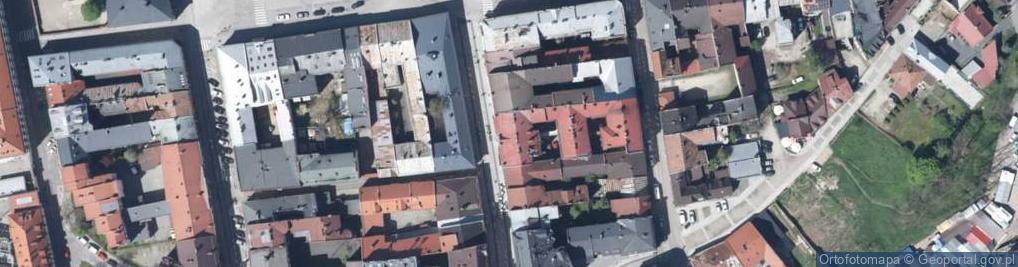 Zdjęcie satelitarne Przedsiębiorstwo Handolwo Usługowo Produkcyjne Akapit Brzóska Janusz Nidecka Beata