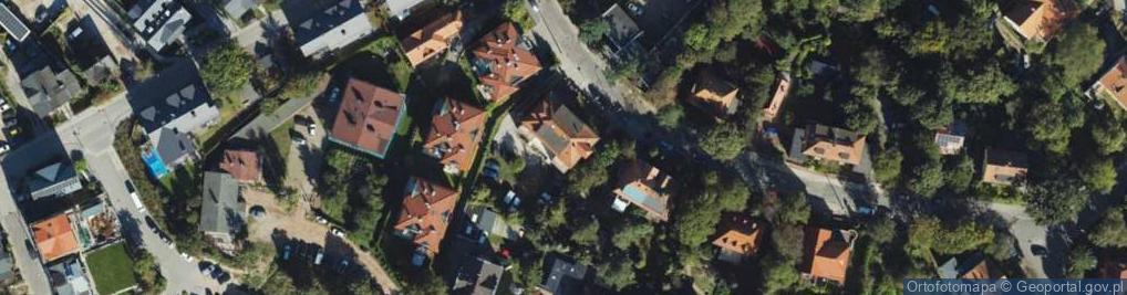 Zdjęcie satelitarne Przedsiębiorstwo Hydrogeologiczne