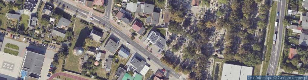 Zdjęcie satelitarne Przedsiębiorstwo Innowacyjno Wdrożeniowe Techniki Ciepłowniczej Sanitarnej i Gazowej Instalator Andrzej Miśkowicz