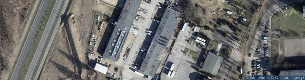 Zdjęcie satelitarne Przedsiębiorstwo Kompleksowej Obsługi Realizacji Budownictwa Novum