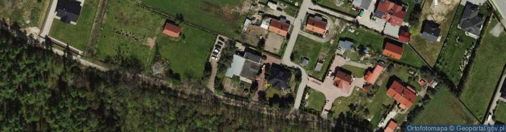 Zdjęcie satelitarne Przedsiębiorstwo Kompletowania Urządzeń Technicznych Zielonka Czesław Zielonka