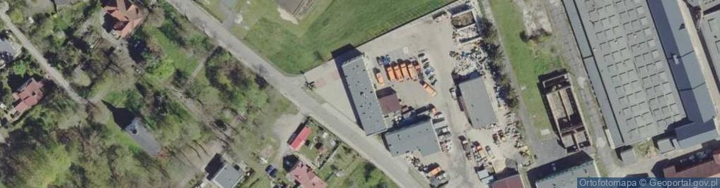 Zdjęcie satelitarne Przedsiębiorstwo Komunalne Pekom