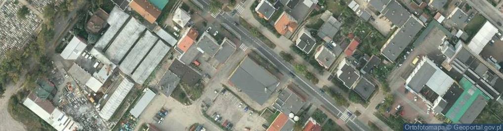 Zdjęcie satelitarne Przedsiębiorstwo Komunalne w Tucholi