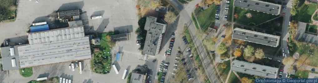 Zdjęcie satelitarne Przedsiębiorstwo Komunikacji Samochodowej Częstochowa w Częstochowie