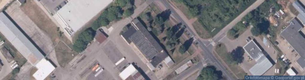 Zdjęcie satelitarne Przedsiębiorstwo Komunikacji Samochodowej Kamień Pomorski