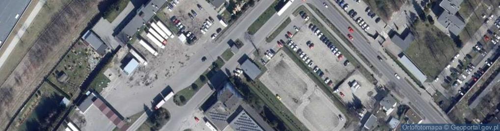 Zdjęcie satelitarne Przedsiębiorstwo Komunikacji Samochodowej Sieradz