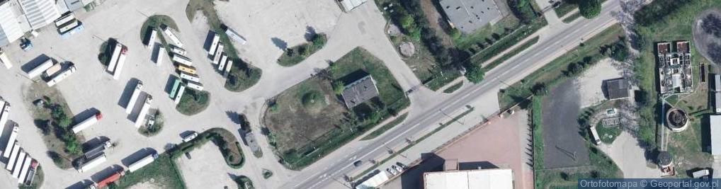 Zdjęcie satelitarne Przedsiębiorstwo Komunikacji Samochodowej w Międzyrzecu Podlaskim