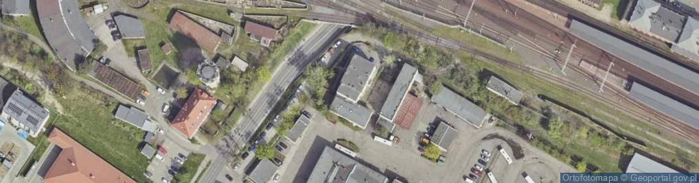 Zdjęcie satelitarne Przedsiębiorstwo Komunikacji Samochodowej