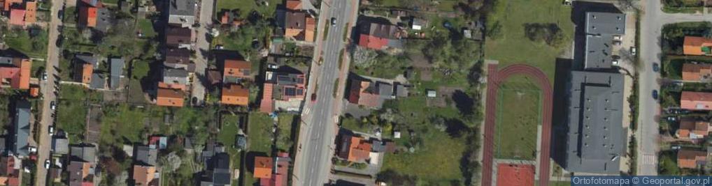 Zdjęcie satelitarne Przedsiębiorstwo Kontrakt w Elblągu