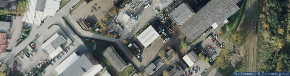 Zdjęcie satelitarne Przedsiębiorstwo Obrotu Surowcami Wtórnymi Złompol Jończyk Nowak